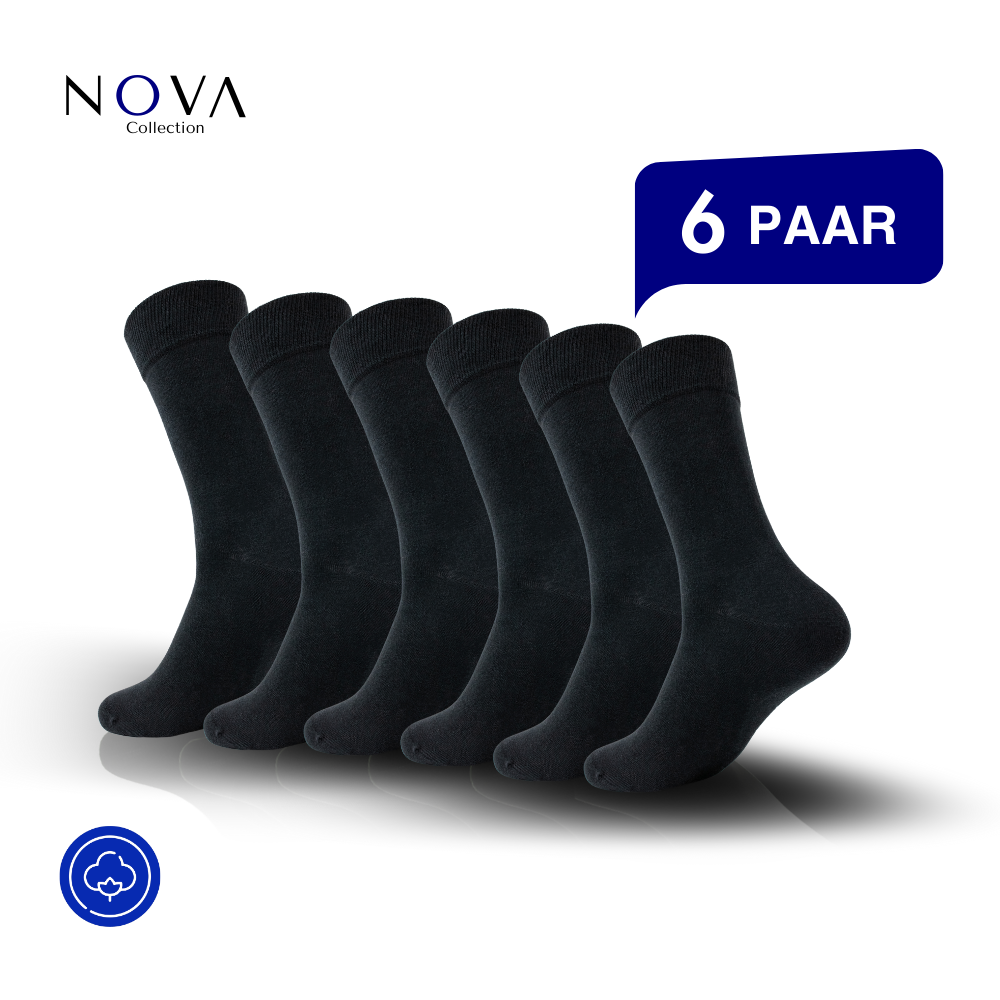 Nova Collection - Herensokken - Exclusief- 6 Paar - Ondergoedenzo.nl