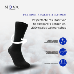 Nova Collection - Herensokken - Exclusief- 6 Paar - Ondergoedenzo.nl