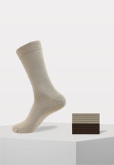 Koelmax - Herensokken - 10 Paar - Bruin & Beige - Ondergoedenzo.nl