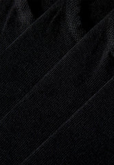 Voetjes - Bio Katoen - 4 Pack - Zwart - Ondergoedenzo.nl