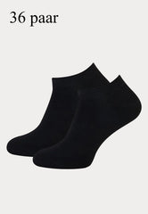 Pierre Cardin - Enkelsokken - 36 Paar - Zwart - Ondergoedenzo.nl