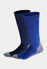 XTREME - Sport Compressie Sokken - 2 Paar - Multi Blauw - Ondergoedenzo.nl