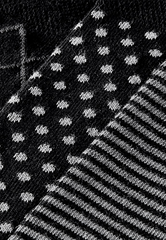 Sokken - 100% Bio Katoen - 6 Paar - Multi Black - Ondergoedenzo.nl