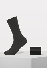 Koelmax - Herensokken - 10 Paar - Zwart & Antraciet - Ondergoedenzo.nl