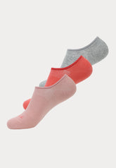 O'Neill - Footie - 3 Paar - Roze Lichtroze Grijs - Ondergoedenzo.nl