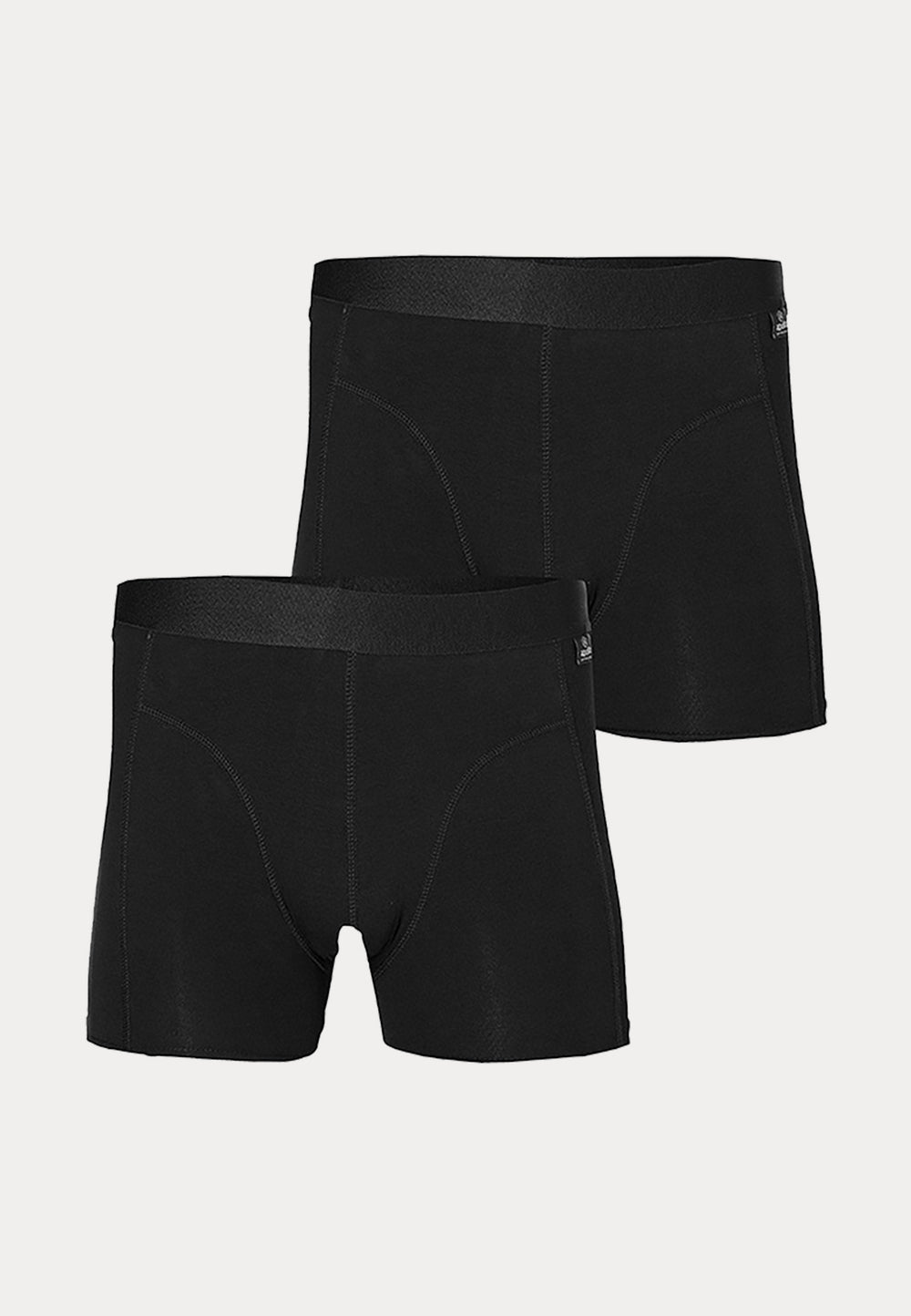 Bio Katoen - Boxershorts - 2 Pack - Zwart - Ondergoedenzo.nl