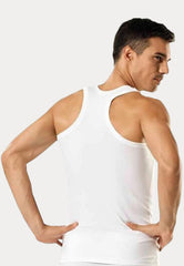 Koelmax - Heren Halterhemd - Tanktops - 5 Pack - Wit - Ondergoedenzo.nl