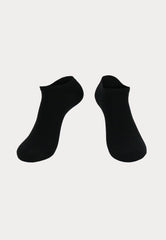 Boru Bamboo - Sneakersokken - 2 Paar - Zwart - Ondergoedenzo.nl