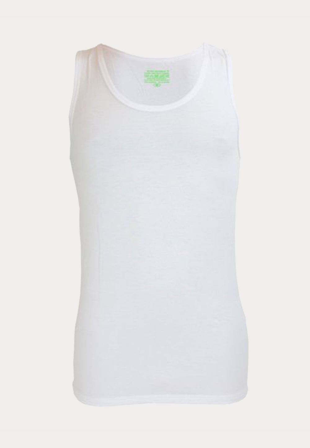 Boru Bamboo - Heren Onderhemd - 1 Pack - Wit - Ondergoedenzo.nl