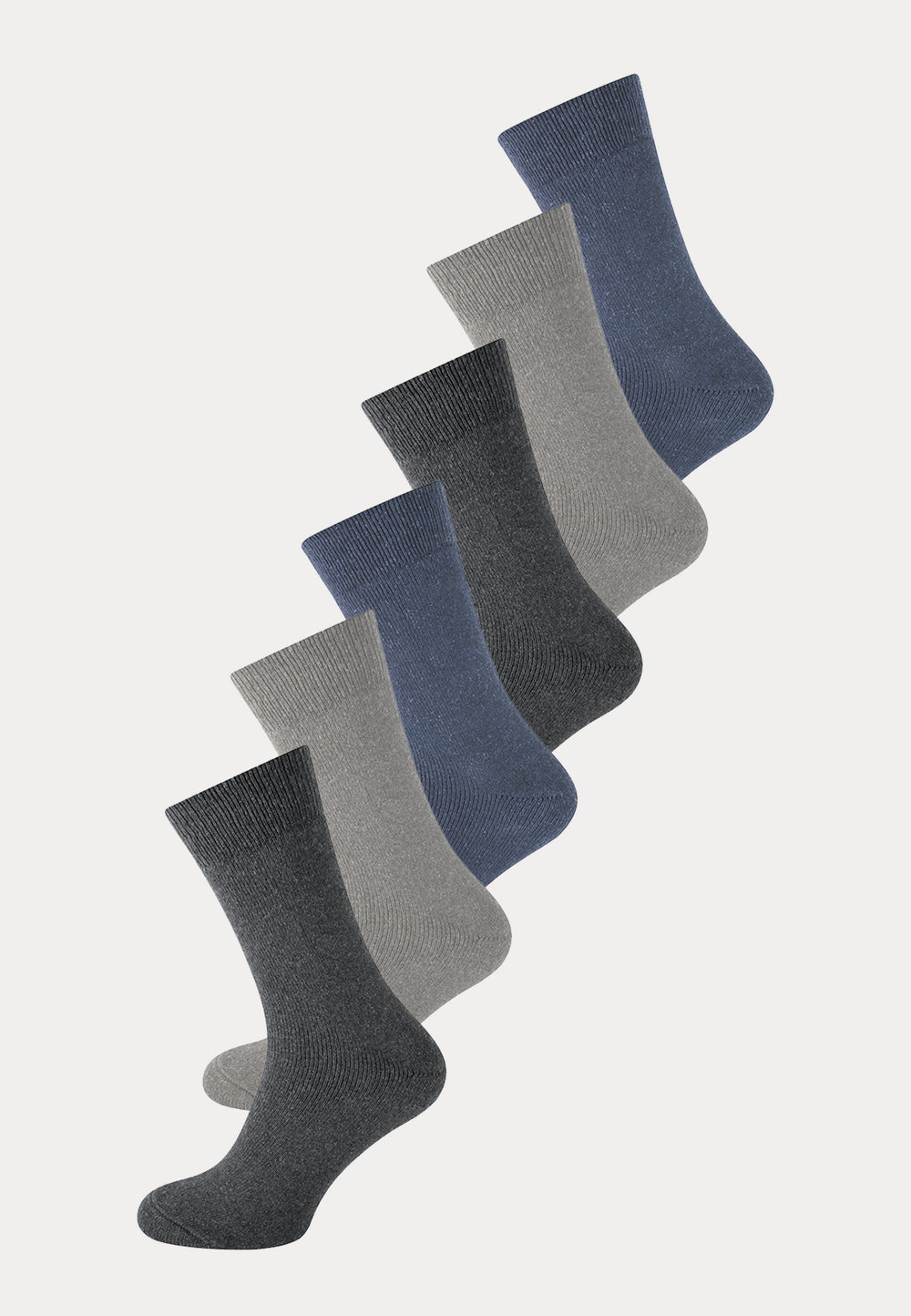 Dames Thermo Sokken - 6 Paar - Multi Color - Ondergoedenzo.nl