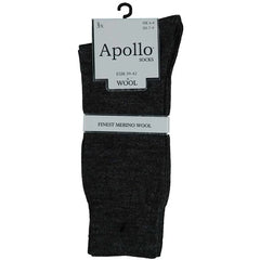 Merino Wollen Sokken - 3 Paar - Antraciet - Ondergoedenzo.nl