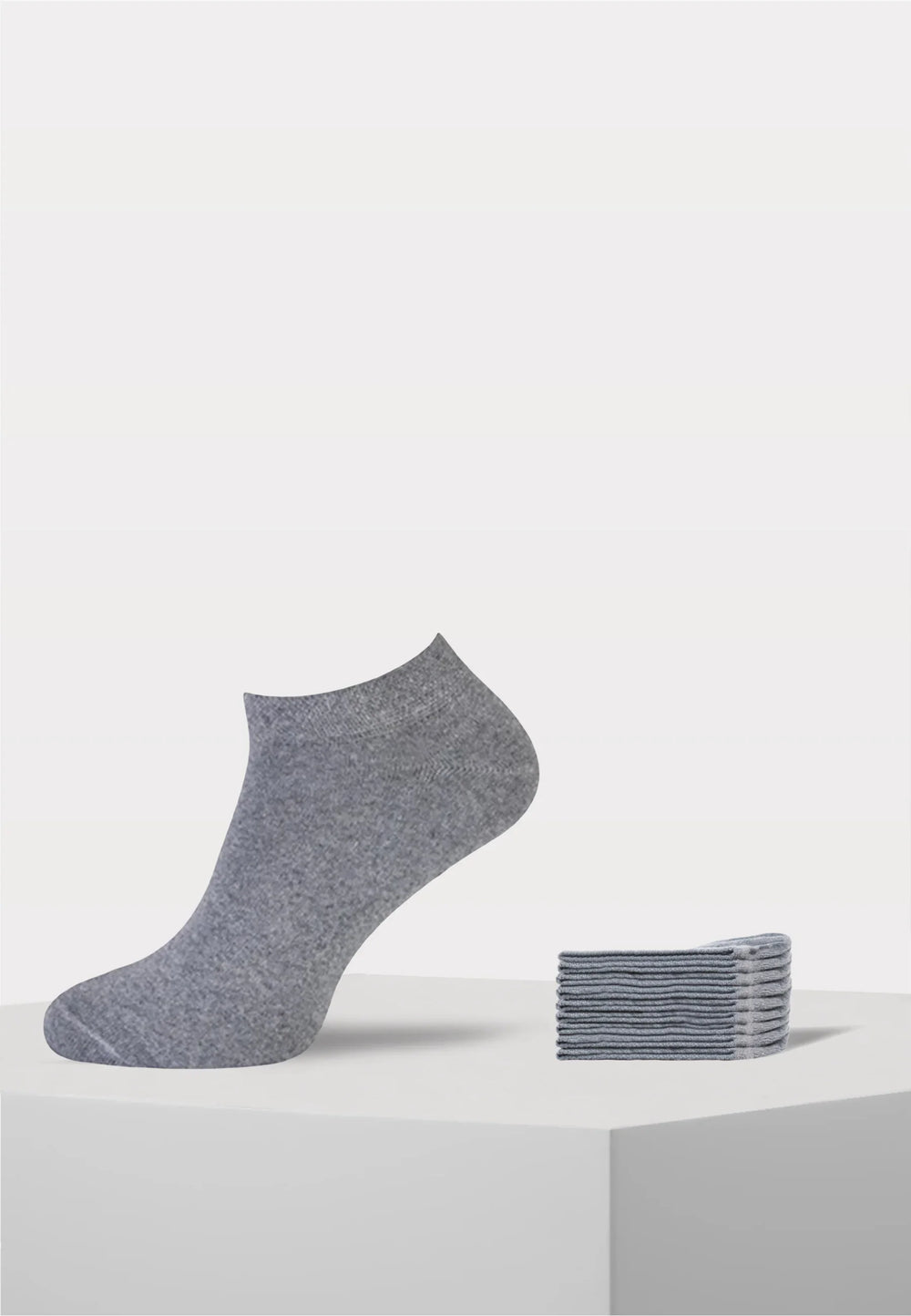 Pierre Cardin - Enkelsokken - 9 Paar - Grijs - Ondergoedenzo.nl