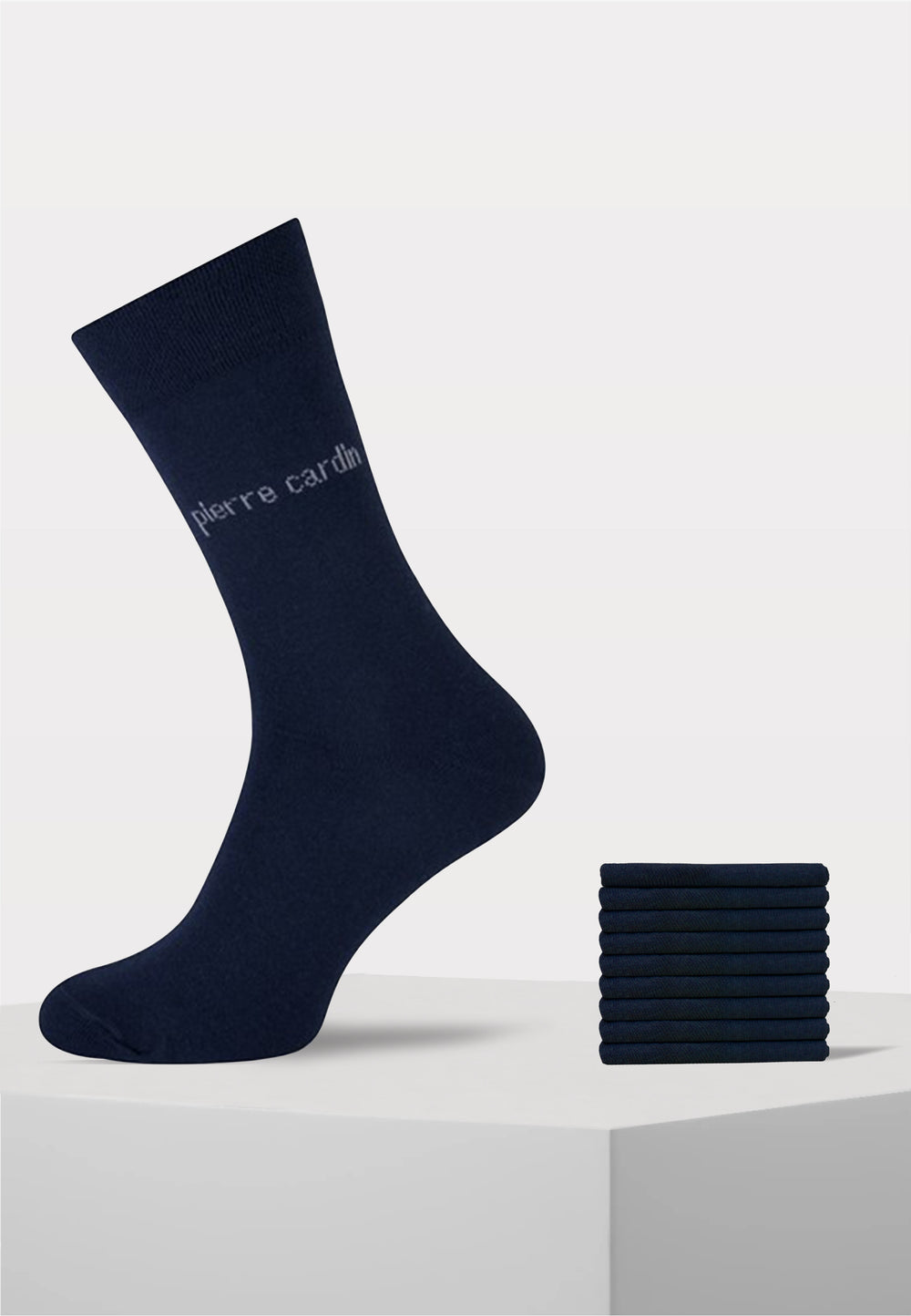 Pierre Cardin - Herensokken - 9 Paar - Navy - Ondergoedenzo.nl