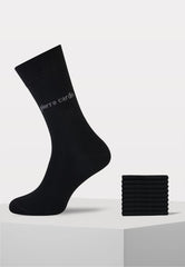 Pierre Cardin - Herensokken - 9 Paar - Zwart - Ondergoedenzo.nl