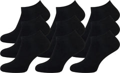 Pierre Cardin - Enkelsokken - 9 Paar - Zwart - Ondergoedenzo.nl