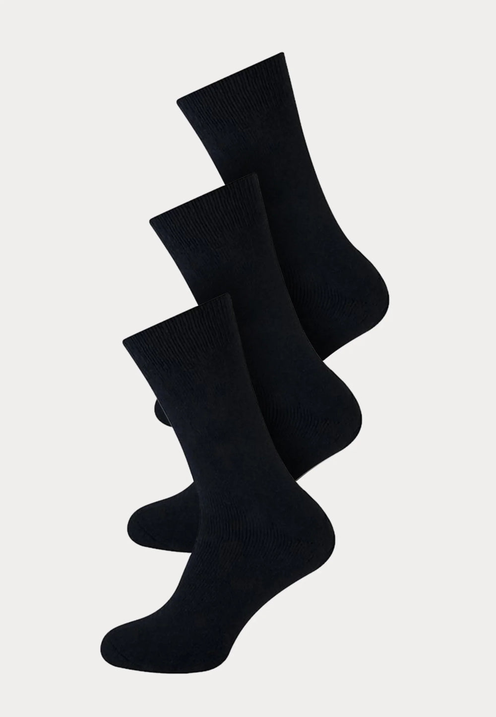 Heren Thermo Sokken - 3 Paar - Zwart - Ondergoedenzo.nl