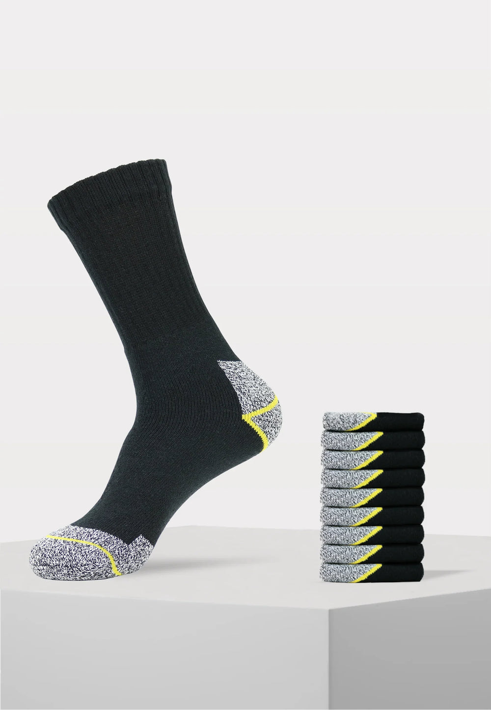 Koelmax - Werksokken - 9 paar - Melange - Ondergoedenzo.nl