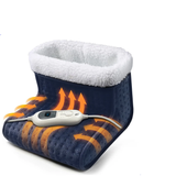 AG160 Elektrische voetenwarmer – Met Timer en Overhittingsbeveliging – 3 temperatuurstanden – Blauw