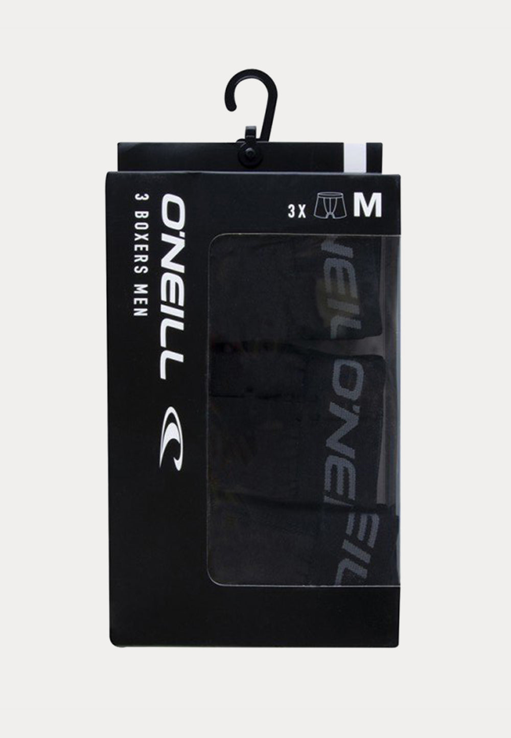 O'Neill - Boxershorts - 3 Pack - Zwart - Ondergoedenzo.nl