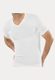 T-Shirt - V-Hals - 5 Pack - Wit