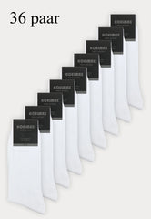 herensokken in witte tint