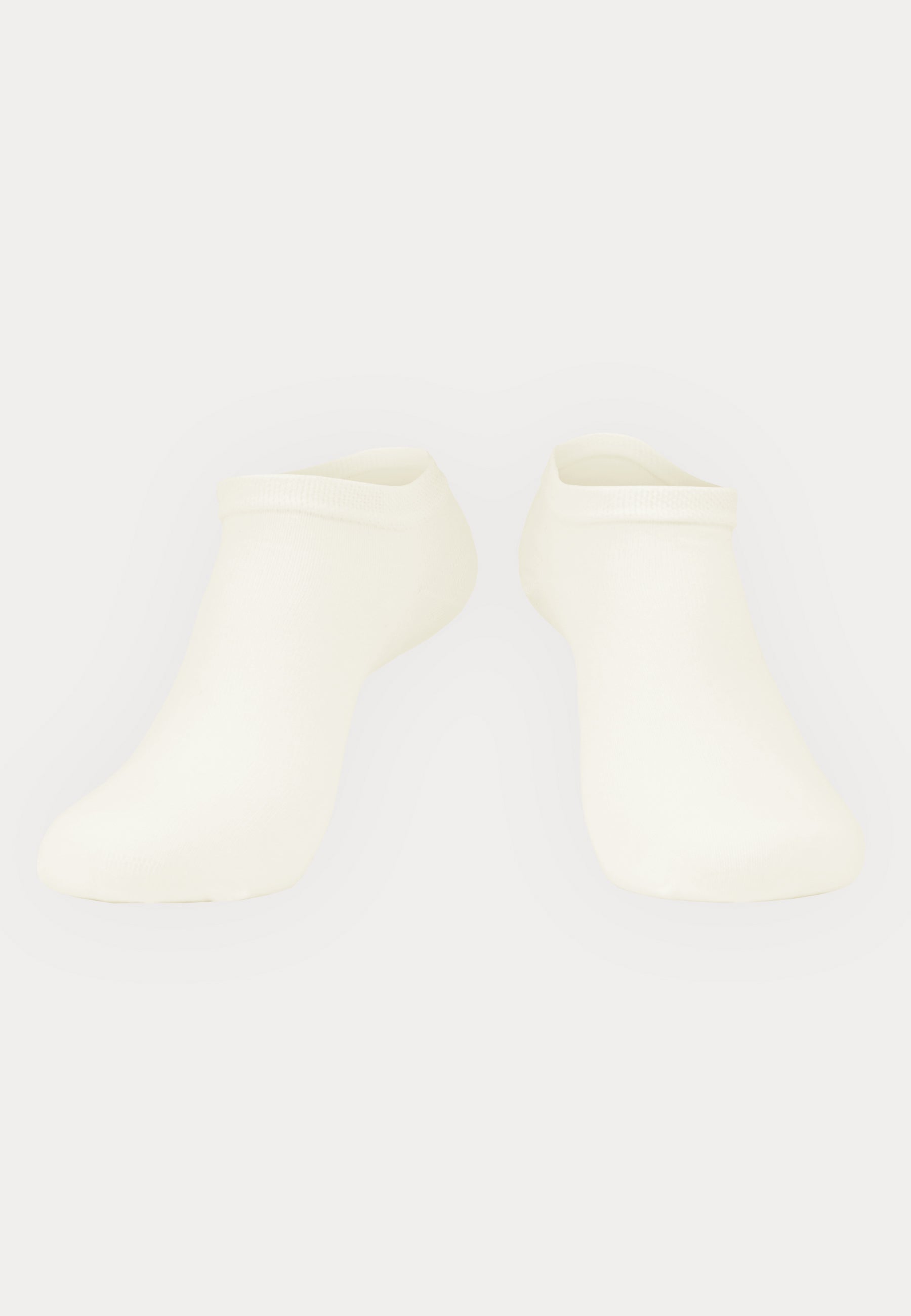 100% Bio Katoen - Sneakersokken - 4 Paar - Beige
