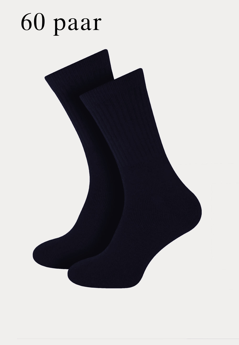 Sportsokken - 60 Paar - Marine - Ondergoedenzo.nl