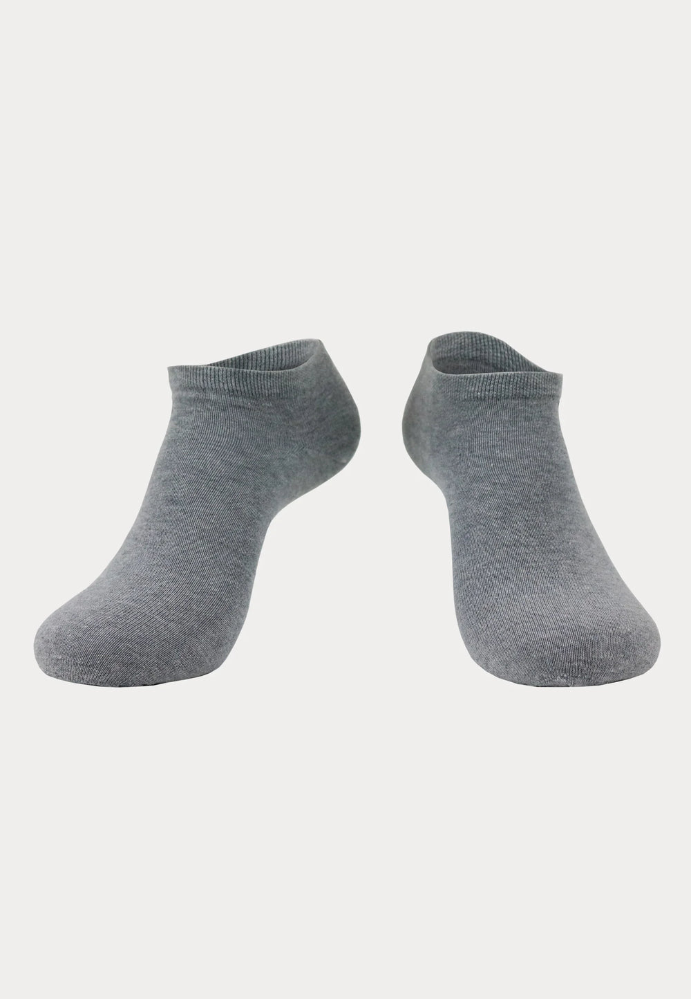 100% Bio Katoen - Sneakersokken - 4 Paar - Grijs - Ondergoedenzo.nl