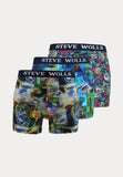 Steve Wolls - Boxershort Met Print - 3 Pack - Set 01
