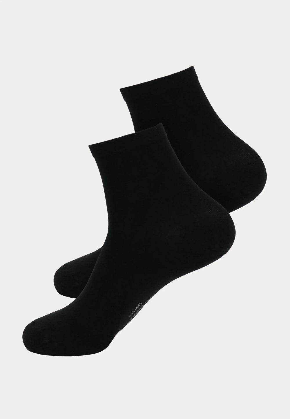 Boru Bamboe - Biker Socks - 2 Paar - Zwart - Ondergoedenzo.nl