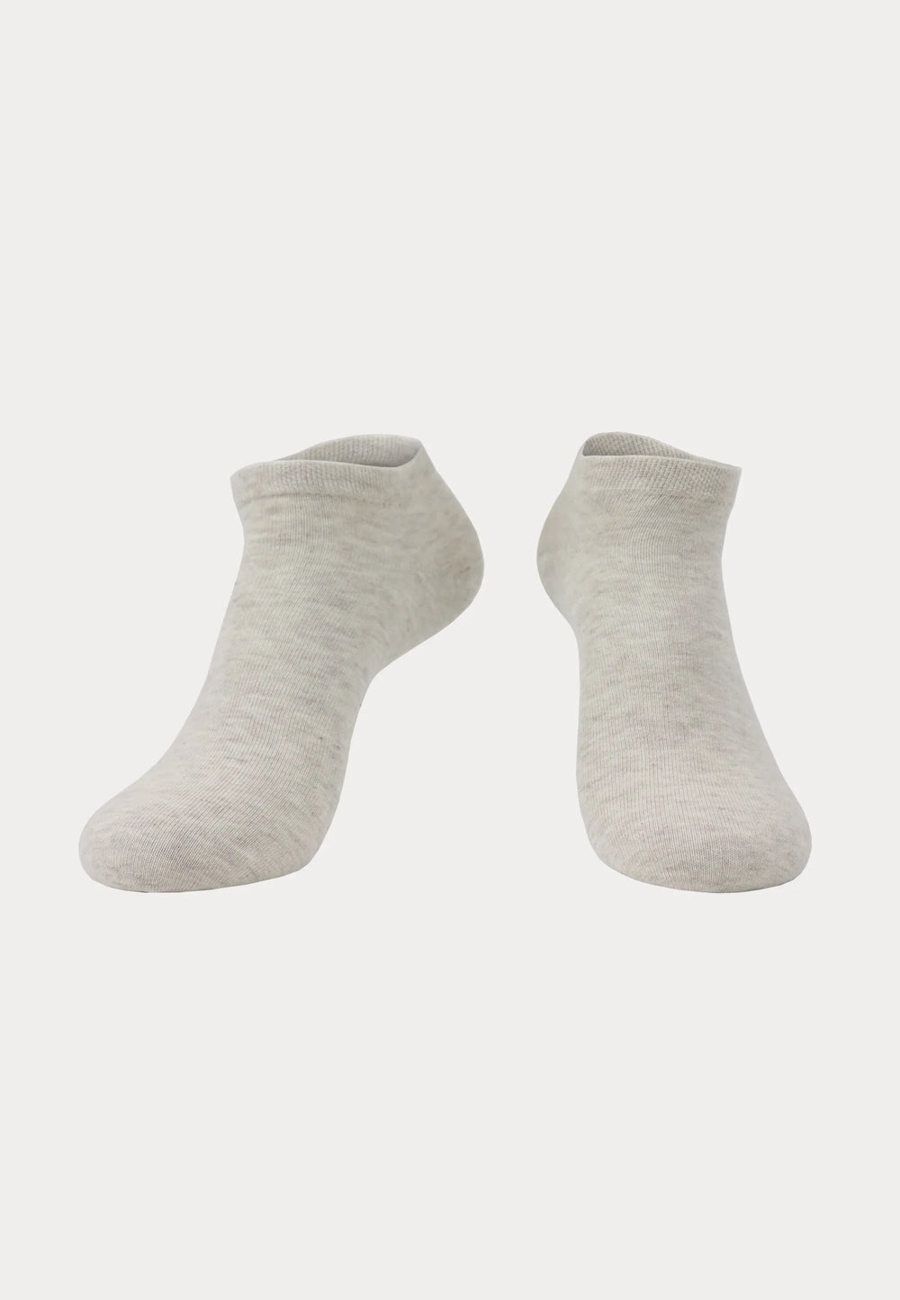 100% Bio Katoen - Sneakersokken - 4 Paar - Beige - Ondergoedenzo.nl