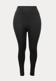 Dames Thermo Legging - High Waist - Zwart