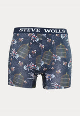 Boxershort met print van spinnen van het merk Steve Wolls
