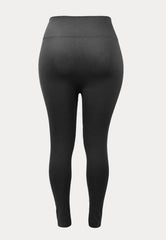Dames Thermo Legging - High Waist - Antraciet