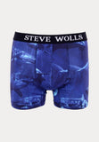 Steve Wolls - Boxershort Met Print - 1 Pack - Pacific Ocean