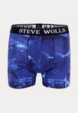 Steve Wolls - Boxershort Met Print - 1 Pack - Pacific Ocean