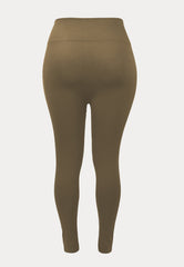 Dames Thermo Legging - High Waist - Zand Kleur