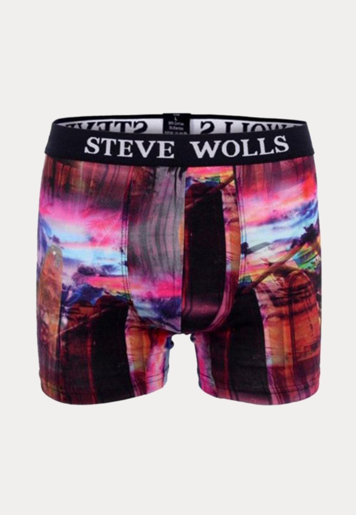 Boxershort met print van desert van het merk Steve Wolls