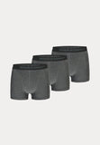 3 grijze bamboe boxershorts van het merk Maxx Owen