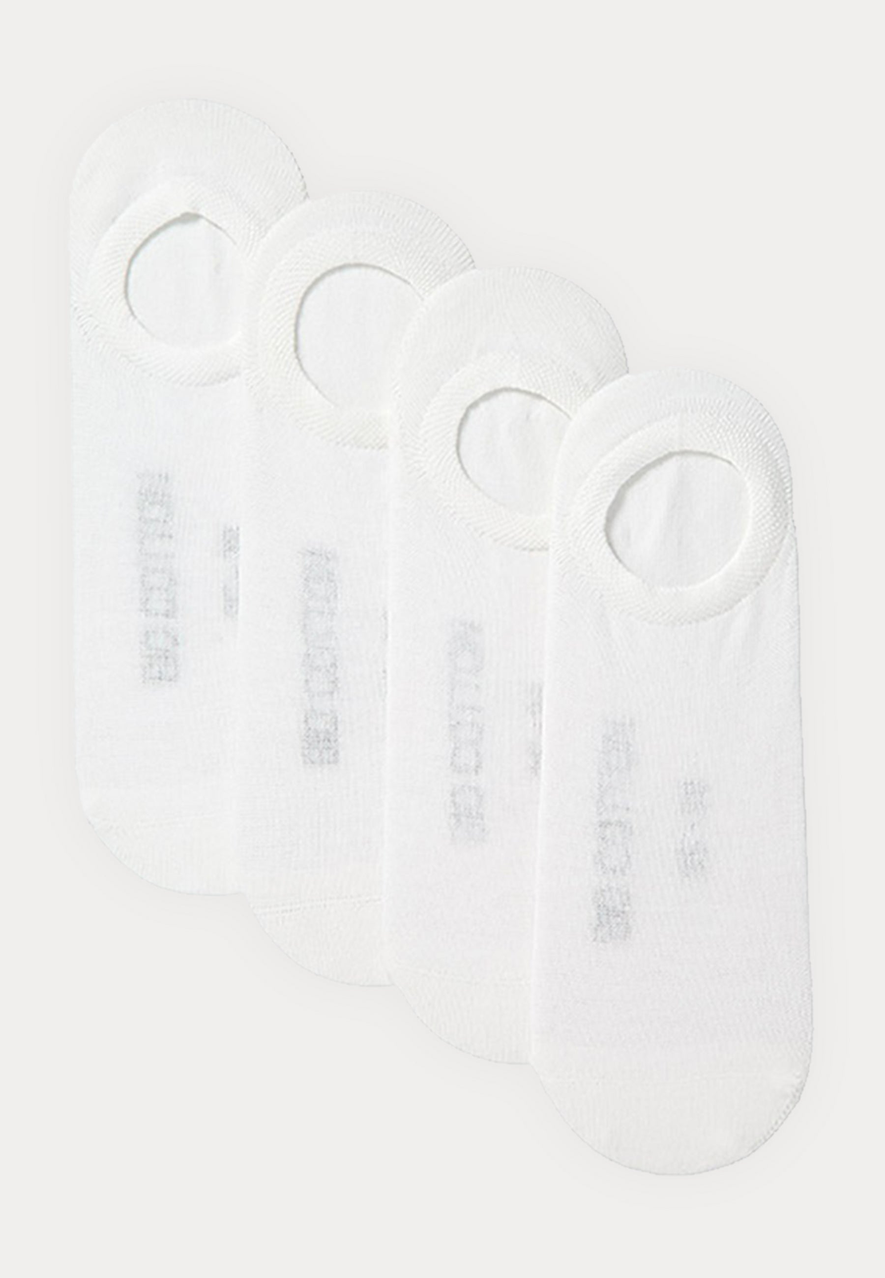 Voetjes - Bio Katoen - 4 Pack - Wit