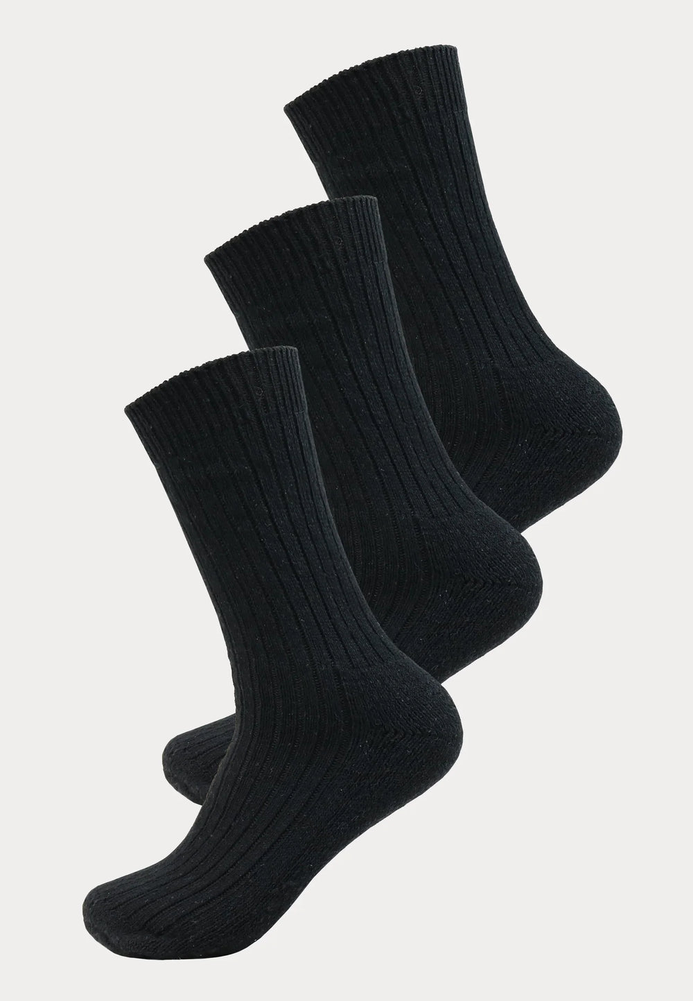 Koelmax - Noorse sokken - 3 Paar - Zwart - Ondergoedenzo.nl