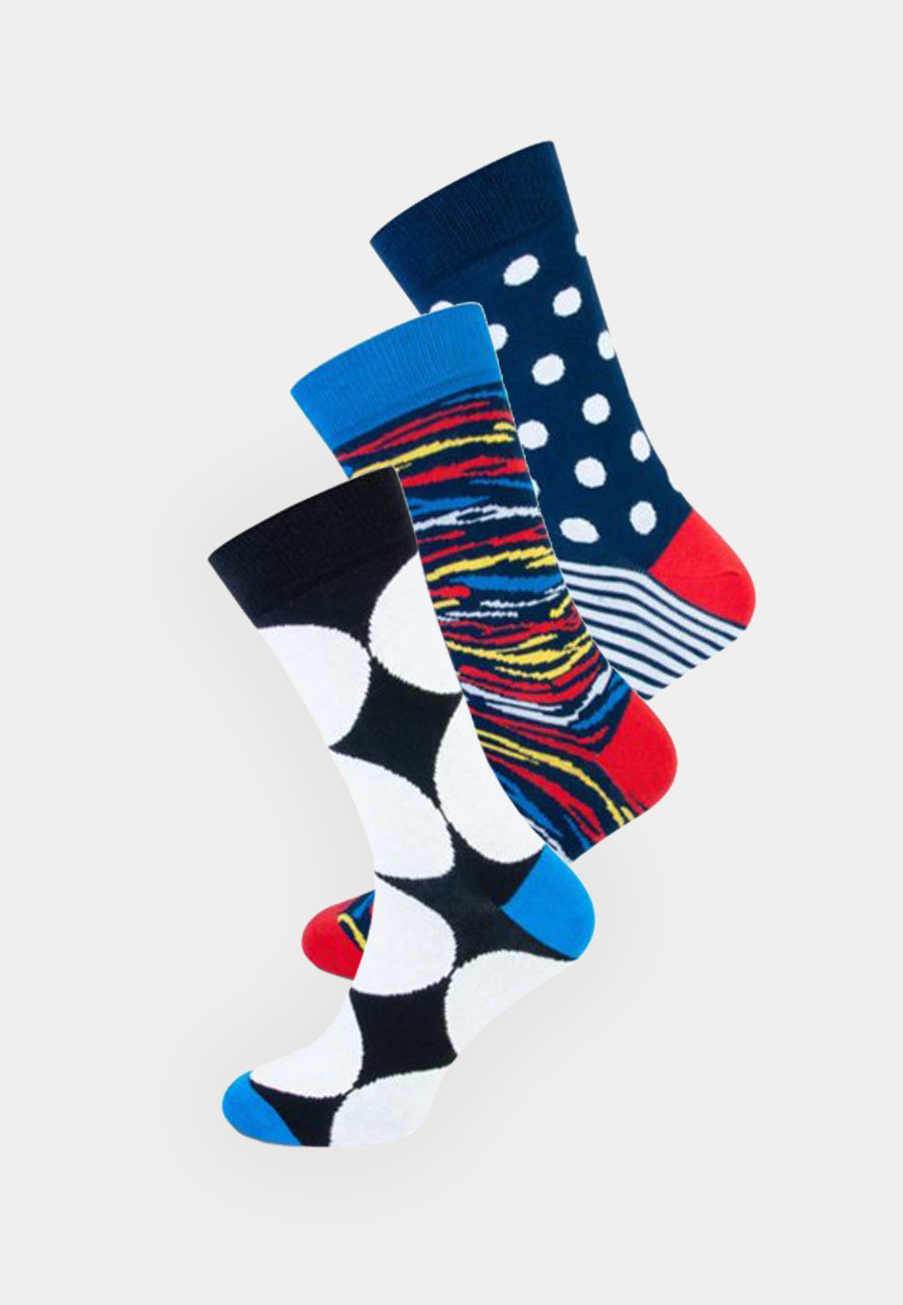 3 paar Andy fashion socks van het merk Teckel