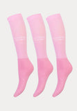 Stapphorse - Paardrijsokken - 3 Pack - Roze