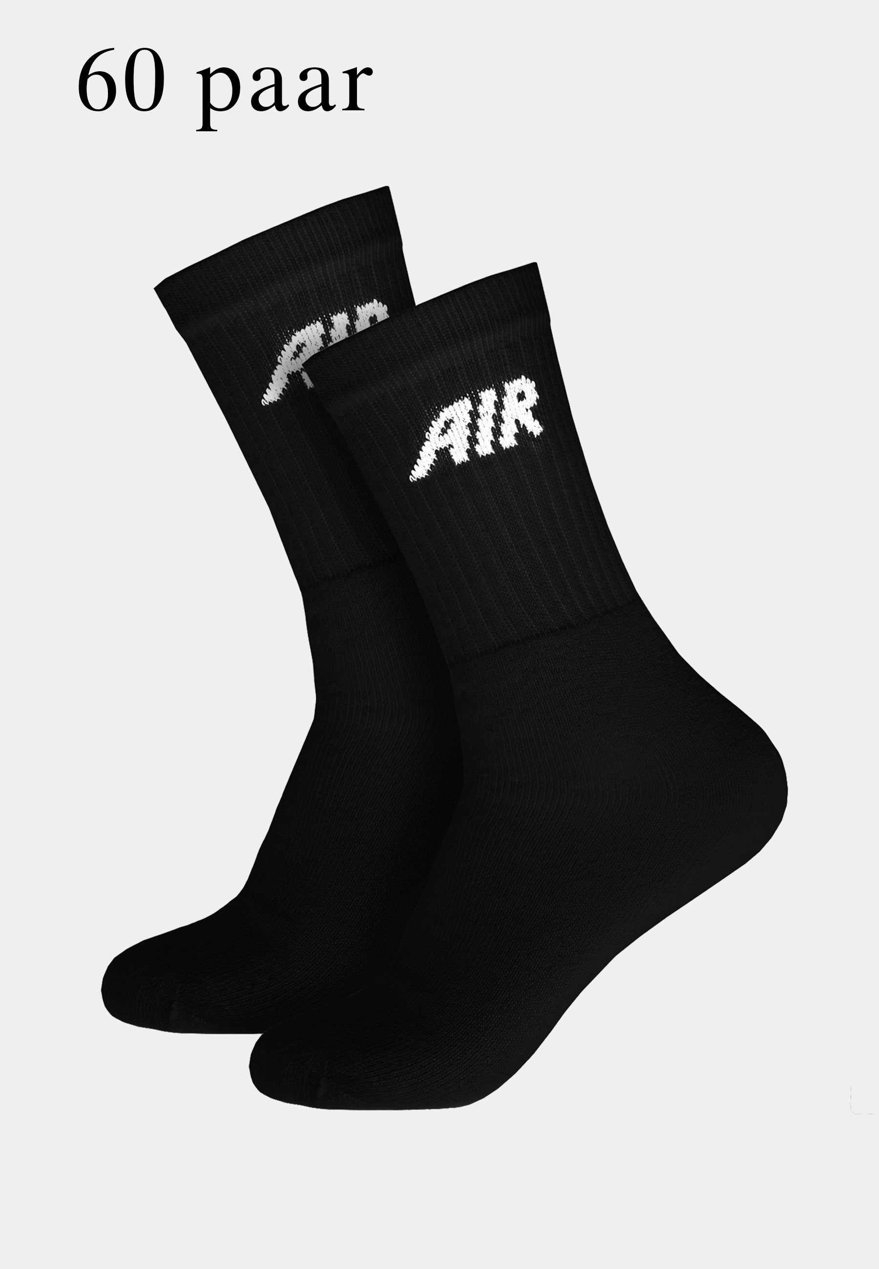 Klassieke zwarte Air sokken