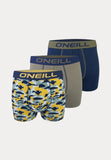 O'Neill - Boxershorts - 3 Pack - Marine & Olive