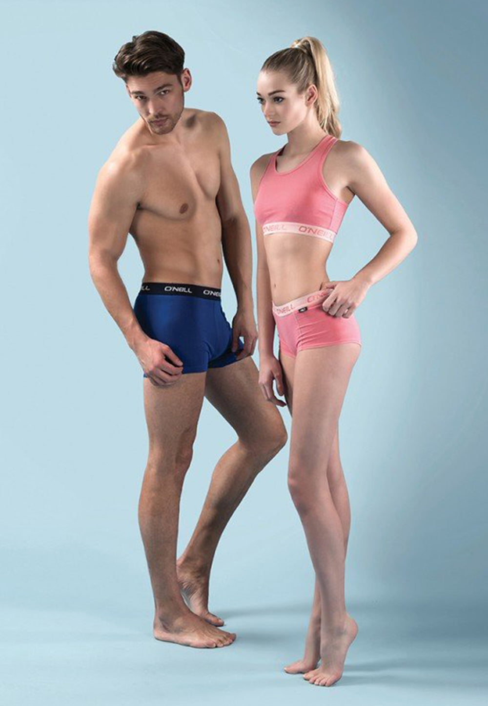 O'Neill - Boxershorts - 3 Pack - Cobalt - Ondergoedenzo.nl