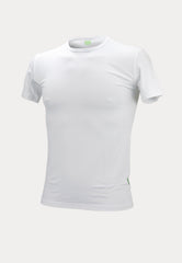 Witte bamboe T-shirt van het merk Boru Bamboe.