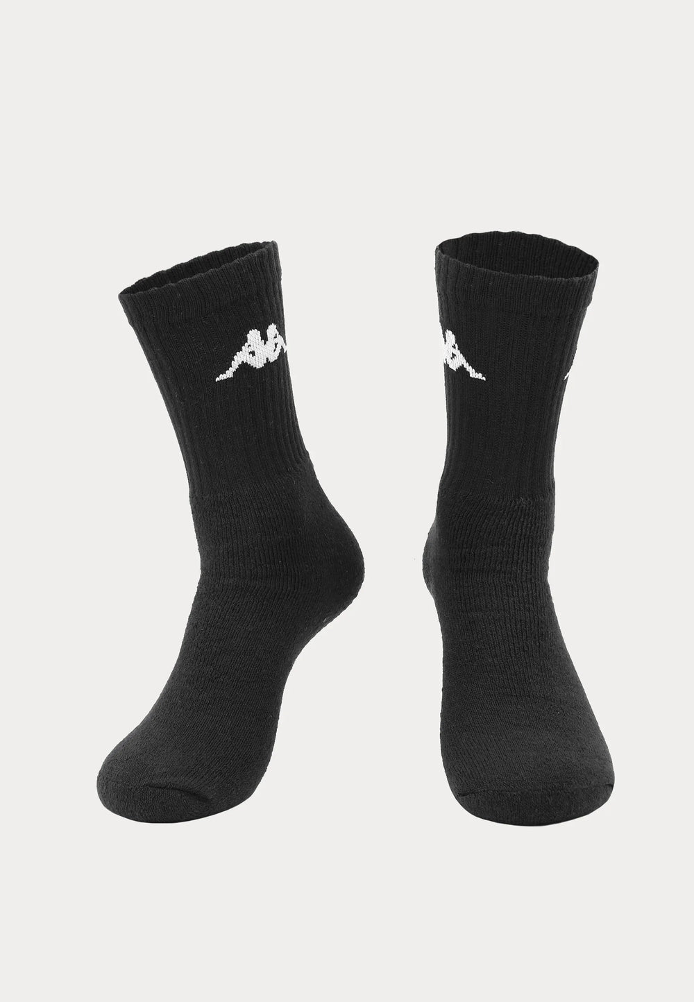 Kappa - Sportsokken - 6 Paar - Zwart - Ondergoedenzo.nl