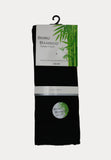 Bamboe Sokken Met Badstof Zool - 1 Paar - Zwart