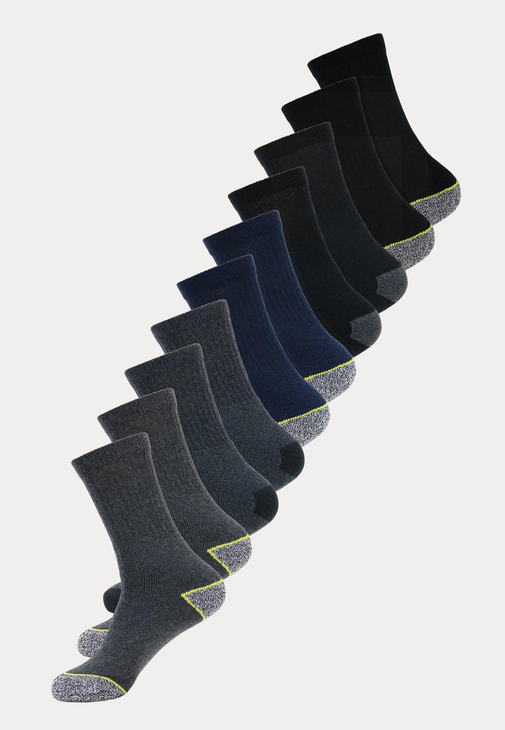 Worker Werksokken - Mix kleur - 10 Paar - Ondergoedenzo.nl